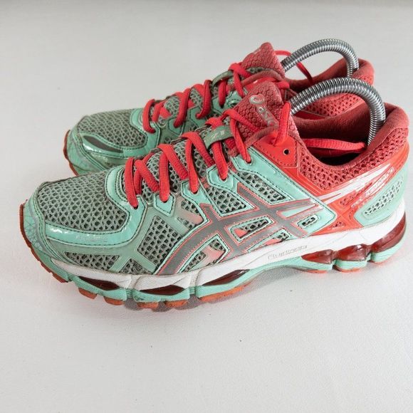 Asics Shoes - Asics Gel Kayano 21 Training Running Shoes Womens Size 8.5 Athletic Gym Sneaker